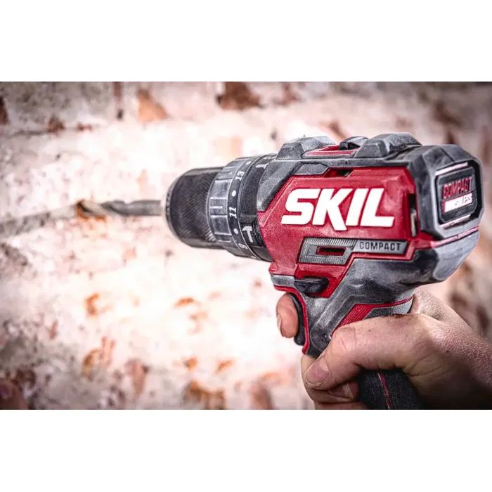 Шуруповерт Skil аккумуляторный безщеточный ударный 3075 CA Compact, 2.5Ah (CD1E3075CA+BC1E3110AA) изображение 6