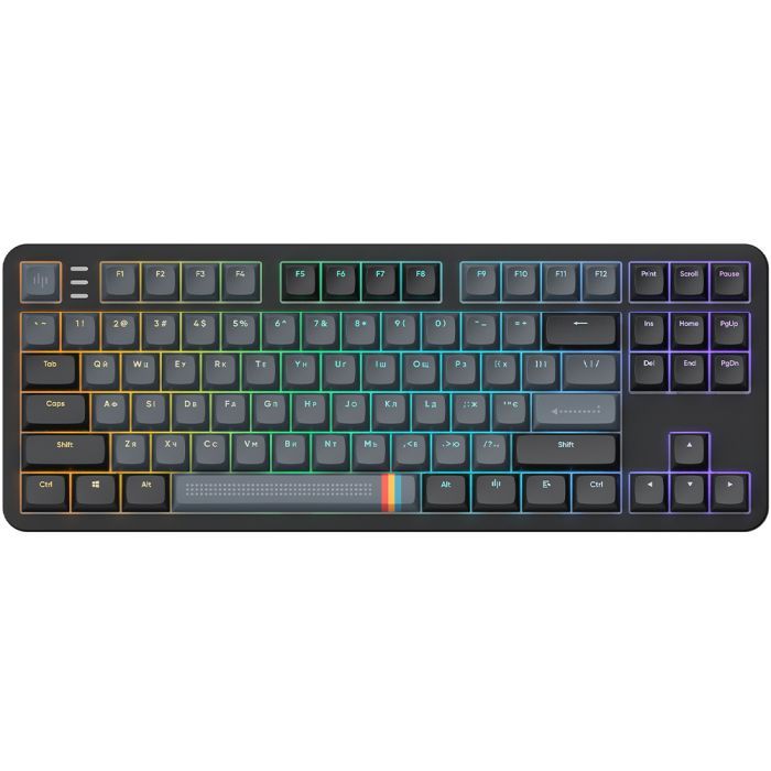Клавіатура Dark Project ALU87 Midnight ABS RGB Mech G3MS Zircon Black (DPKB_MIDNIGHT_87_ANSI_UA) зображення 2