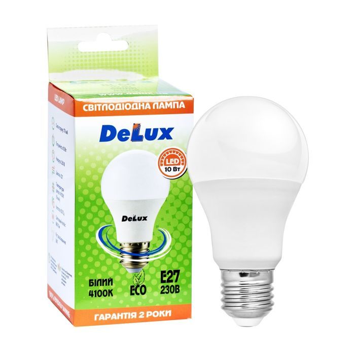 Лампочка Delux BL 60 10 Вт 4100K 220В E27 (90011739) изображение 2
