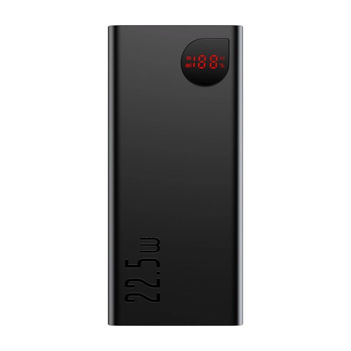 Батарея универсальная Baseus Adaman 10000mAh, PD QC/3.0/22,5W, black (PPAD070001)