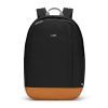 Рюкзак туристический Pacsafe Go 25L чорний/помаранчевий (35115130)