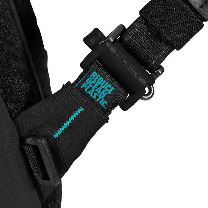 Сумка Pacsafe Eco 12L Anti-Theft Sling Backpack Серо-черная (41103145) изображение 7