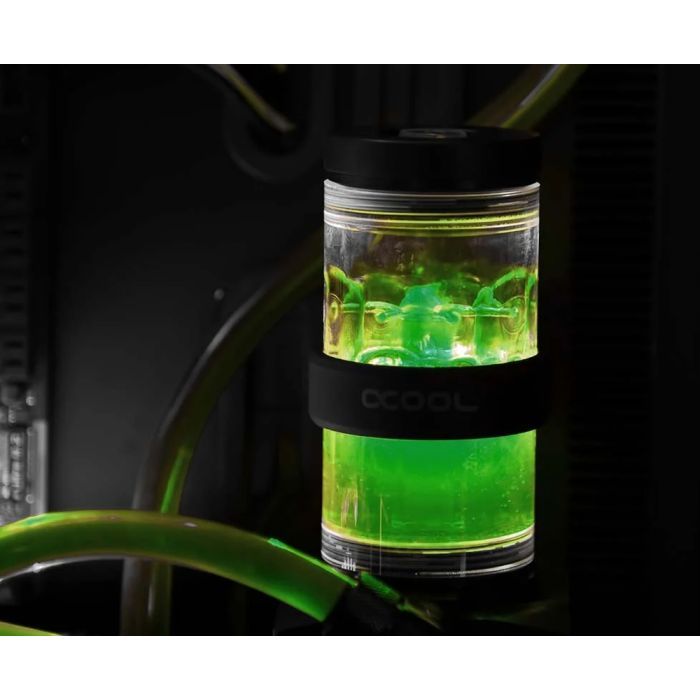 Охлаждающая жидкость Alphacool Eiswasser Crystal Green premixed coolant 1000ml (18550) изображение 5