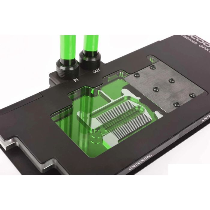 Охлаждающая жидкость Alphacool Eiswasser Crystal Green premixed coolant 1000ml (18550) изображение 6