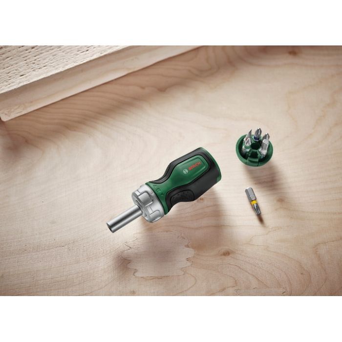 Набор отверток Bosch с храповиком 6 насадок (1.600.A02.7PK) изображение 3