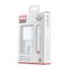 Зарядний пристрій XO L97 (1Type-C/1USB/2.4A) + Type-C - Lightning White (XO-L97-LG) зображення 2