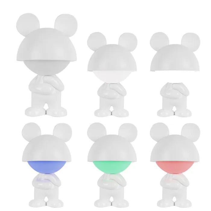 Нічник Kite Світильник LED з акумулятором Dreamy Mouse, білий (K25-315-2-1) зображення 4