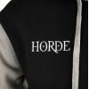 Кофта Jinx World of Warcraft Horde Varsity Hoodie Black/Cool Grey/Red L (JINX-10491 BLL) зображення 4