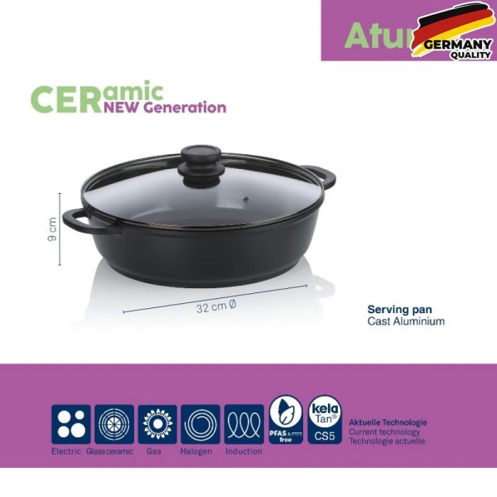 Сотейник Kela Atura з кришкою 28 см, 5 л (15167) изображение 5