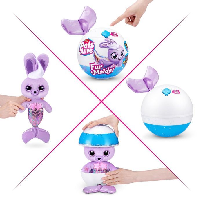 Интерактивная игрушка Pets & Robo Alive серии Furmaids - Кролик Старлет (9555B) изображение 2