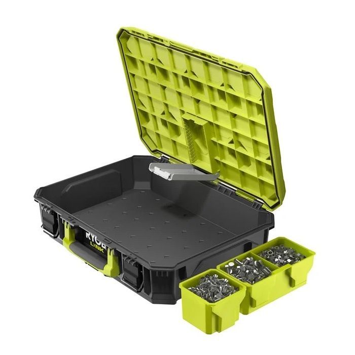 Ящик для інструментів Ryobi модульний Link RSL101, 15х57х43см, пластик (5132006072) зображення 5