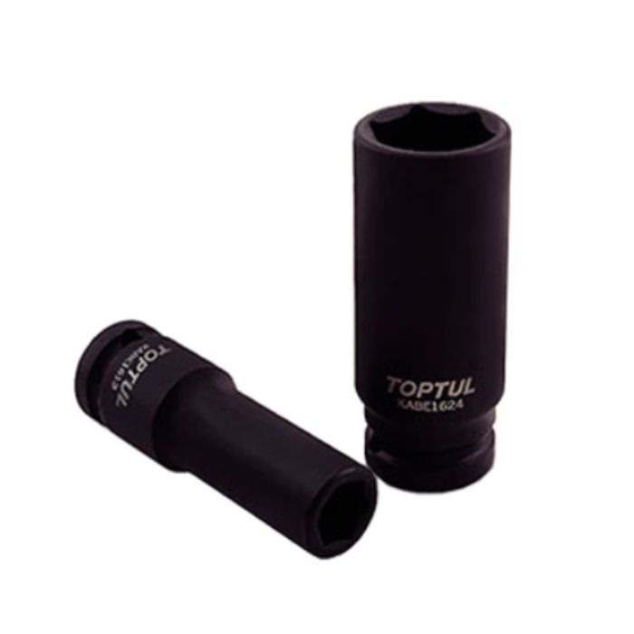 Головка торцевая Toptul ударная длинная 1/2" 16мм (KABE1616)