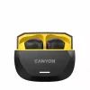 Наушники Canyon Hexagon 7 TWS ANC+ENC Wireless Charge Black/Yellow (CNS-TWS7BY) изображение 2