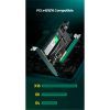 Контролер Ugreen PCI-E 3.0 for SSD M.2 NVMe + M.2 NGFF CM302 (70504) зображення 4