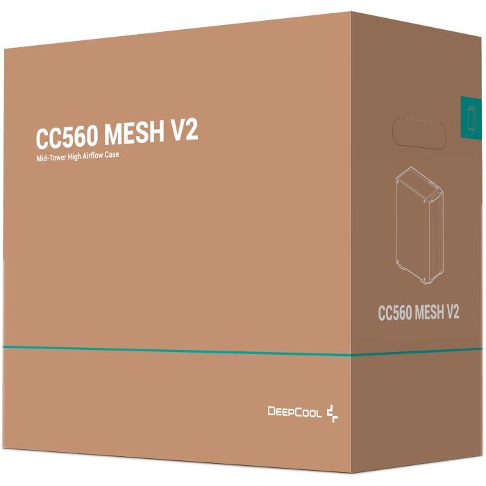 Корпус Deepcool CC560 MESH V2 зображення 12