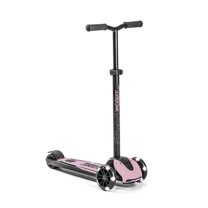 Самокат Scoot&Ride Highwaykick-5 LED рожевий (SR-190117-ROSE)