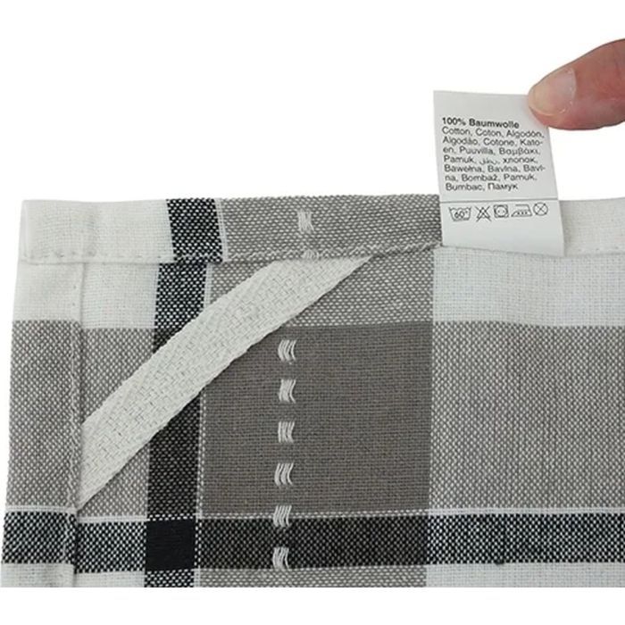 Рушник Kela кухонний набір Pasado, сірий, 65x45 см, 3 шт (15961) (00000018277) зображення 3