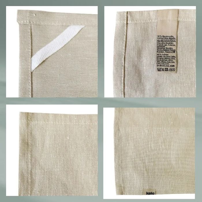 Рушник Kela кухонний Puro, 70x50 см, бежевий (12813) (00000024809) зображення 3