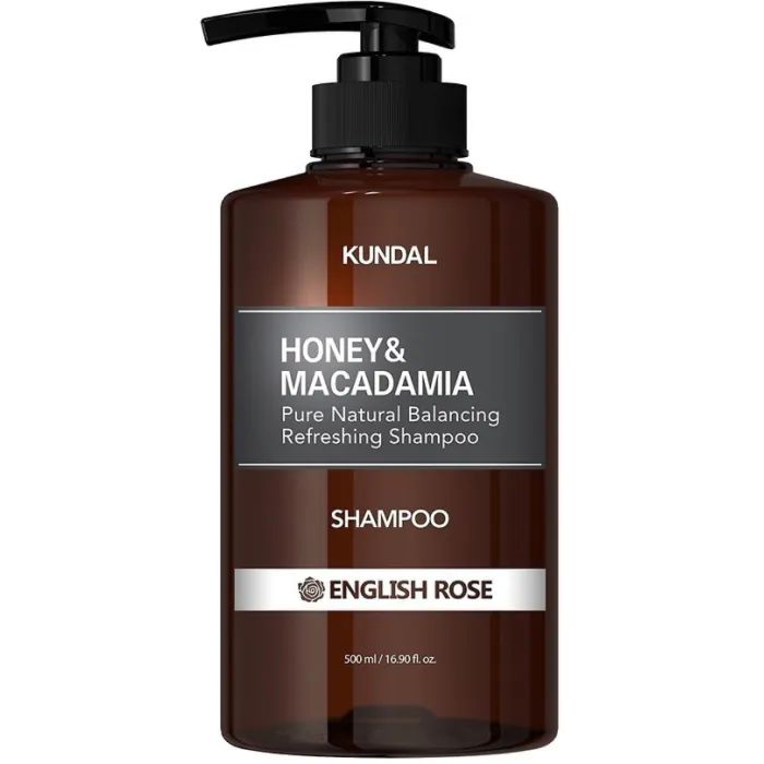 Шампунь Kundal Honey & Macadamia Nature Shampoo English Rose 500 мл (8809568740487)