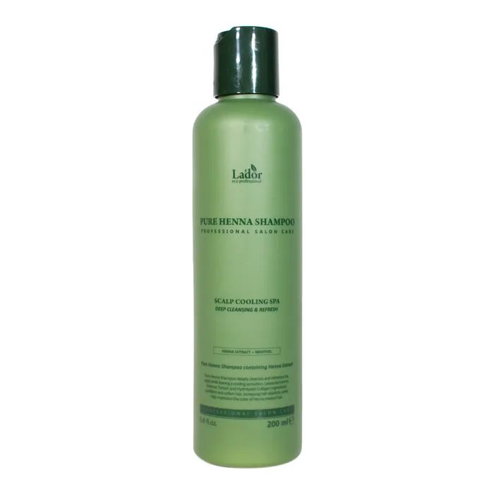 Шампунь La'dor Pure Henna Shampoo Против выпадения волос 200 мл (8809187041057)