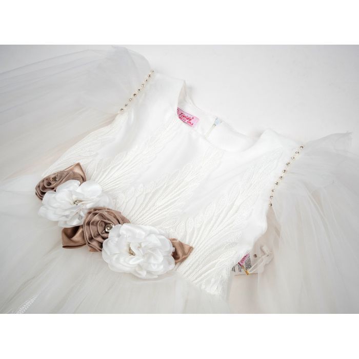 Плаття дитяче Tivido святкове (2130-122G-cream) зображення 3