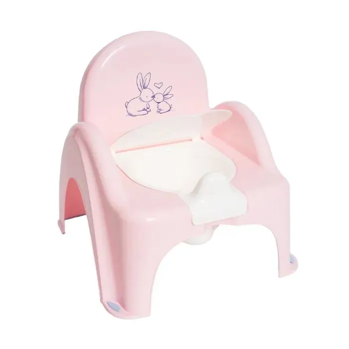 Горшок Tega Baby Bunny стілець, з музикою powder pink (PO-065-104)