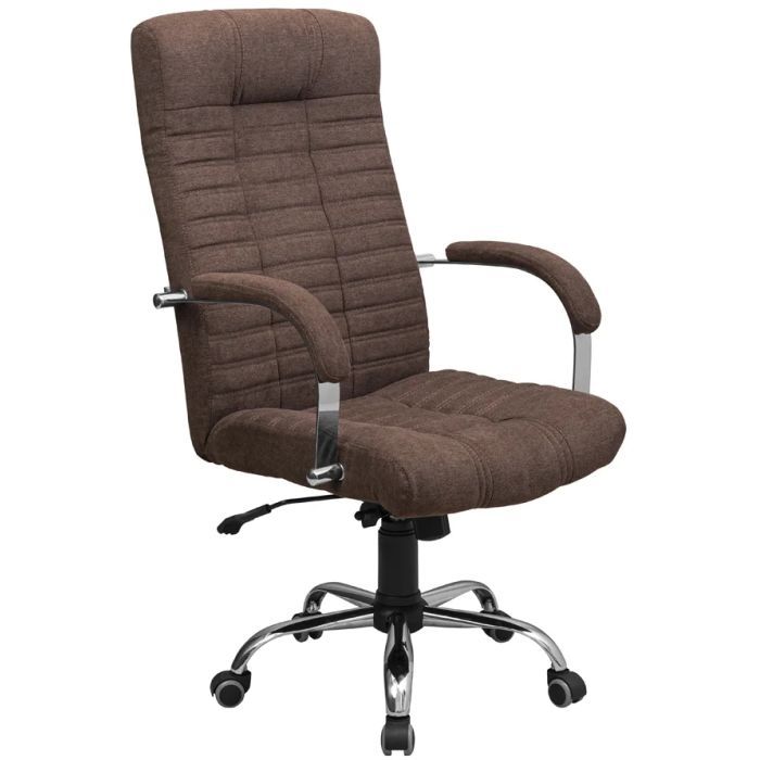 Офисное кресло Richman Атлант Хром П1 M-2 (Anyfix) Кожа Люкс комбо Черная (R00000049260)