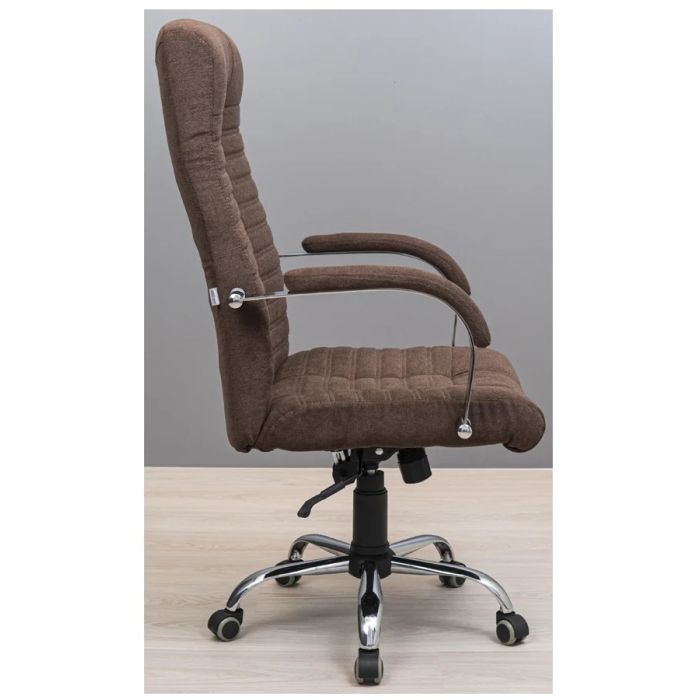 Офисное кресло Richman Атлант Хром П1 M-2 (Anyfix) Кожа Люкс комбо Черная (R00000049260) изображение 3