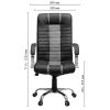 Офисное кресло Richman Атлант Хром П1 M-2 (Anyfix) Кожа Люкс комбо Шоколад (R00000049261) изображение 9