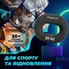 Эспандер PowerPlay PP-4336 Hand Grip Hard 30 кг Чорний (PP_4336_Black_30kg) изображение 7