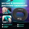 Эспандер PowerPlay PP-4336 Hand Grip Hard 30 кг Чорний (PP_4336_Black_30kg) изображение 8
