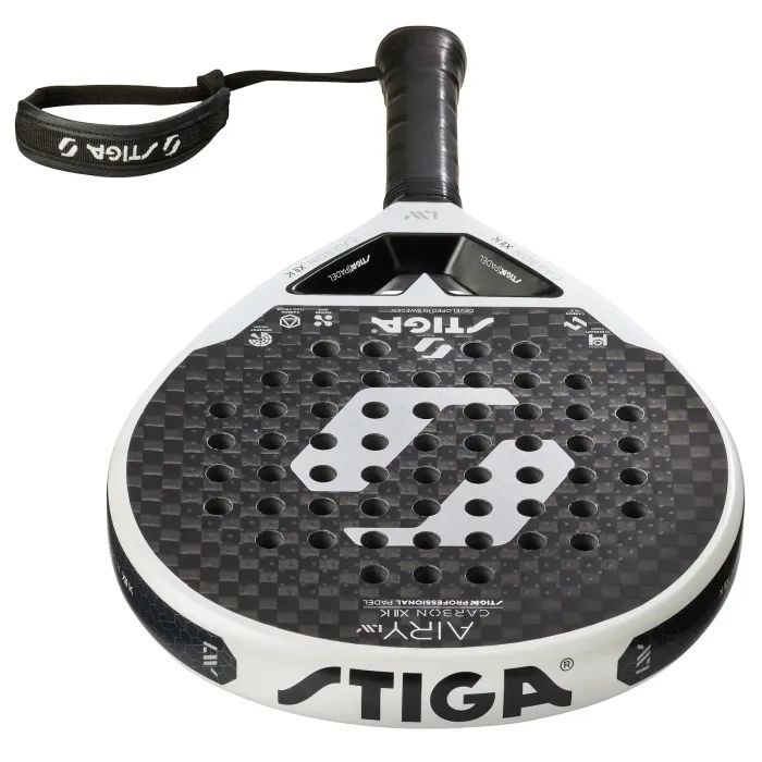 Ракетка для падел тенниса Stiga Racket AIRY White (2204-1301-01) (931521) изображение 5