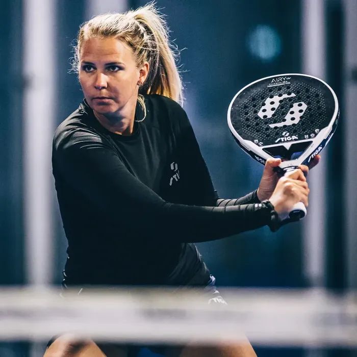 Ракетка для падел тенниса Stiga Racket AIRY White (2204-1301-01) (931521) изображение 7