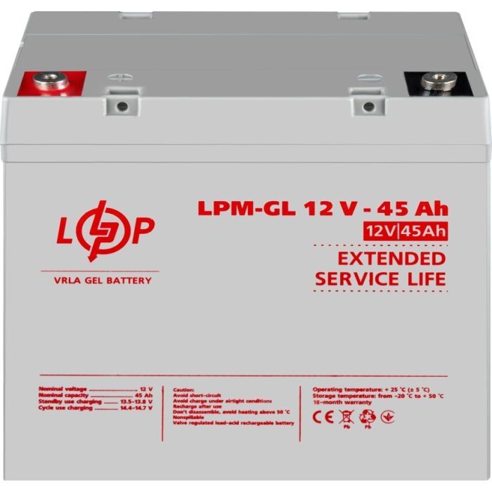 Батарея до ДБЖ LogicPower LPM-GL 12V 40Ah (20269)