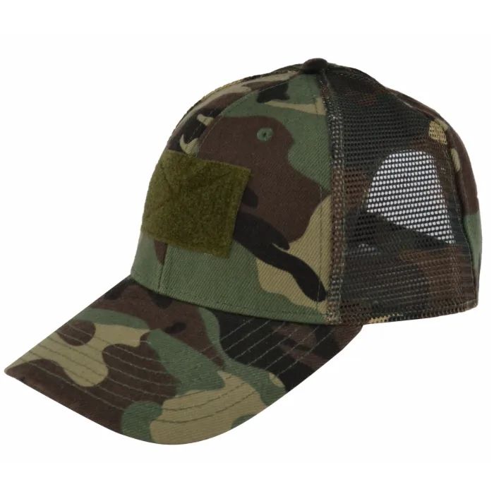 Кепка coFEE Army mesh з липучкою зелений камуфляжний (4038-55 CO-V)