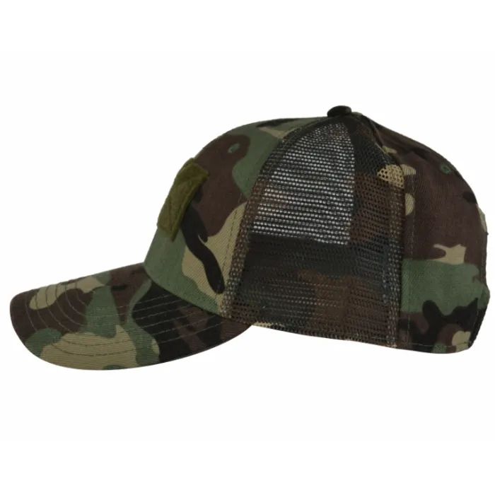 Кепка coFEE Army mesh з липучкою зелений камуфляжний (4038-55 CO-V) изображение 3