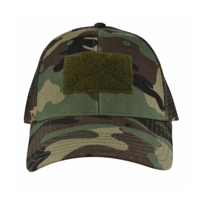 Кепка coFEE Army mesh з липучкою зелений камуфляжний (4038-55 CO-V) изображение 4