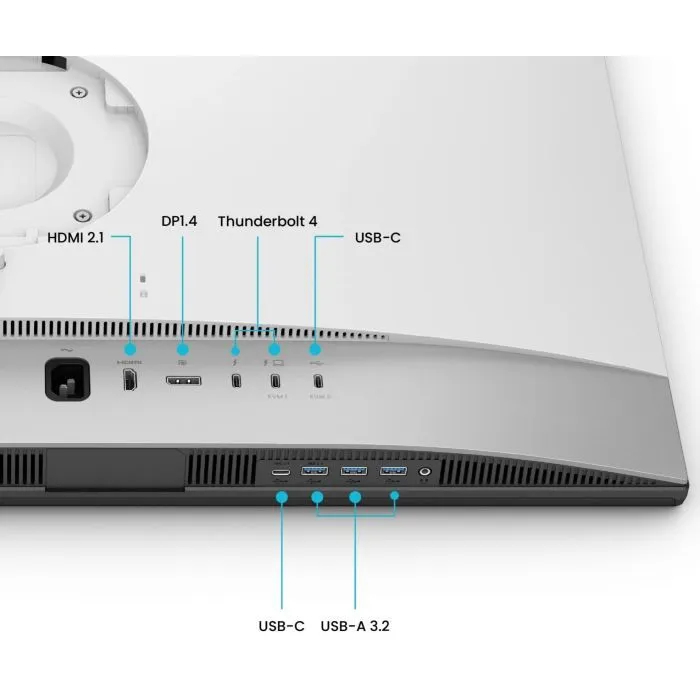 Монитор BenQ PD3226G White-Silver изображение 7