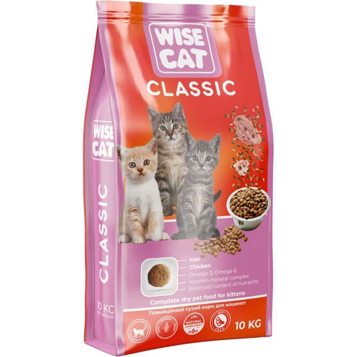 Сухой корм для кошек Wise Cat Classic 400 г (4820111141708)
