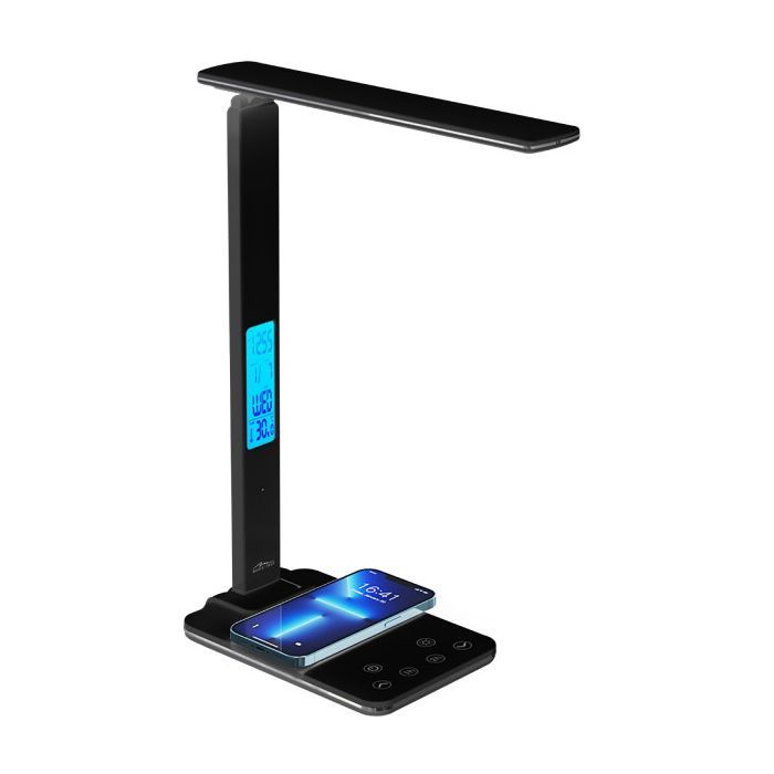 Настольная лампа Media-Tech MT222, QI, 3000-6500К, 750 Lm, black (MT222K)