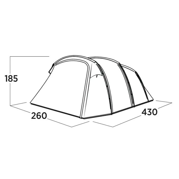 Палатка Easy Camp Hamra 4 (120494) (931570) изображение 6