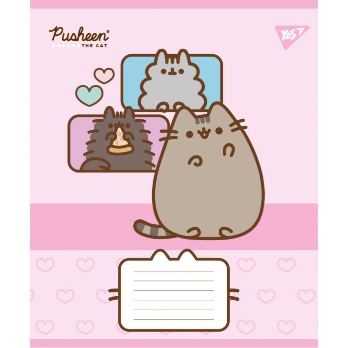 Зошит Yes Pusheen Funny А5 12 аркушів клітинка (767602) зображення 2