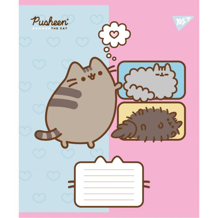 Зошит Yes Pusheen Funny А5 12 аркушів клітинка (767602) зображення 3