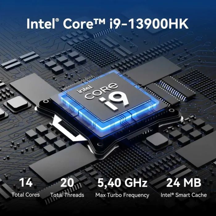 Компьютер GEEKOM Mini IT13 2025 Edition / i9-13900HK, 32, 2TB, W11Pro (GMIT13I913900HK-322-EU) изображение 10