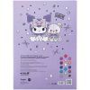 Цветная бумага Kite А4 двусторонняя Kuromi (15 листов/15 цветов) (HK24-250-2) изображение 4