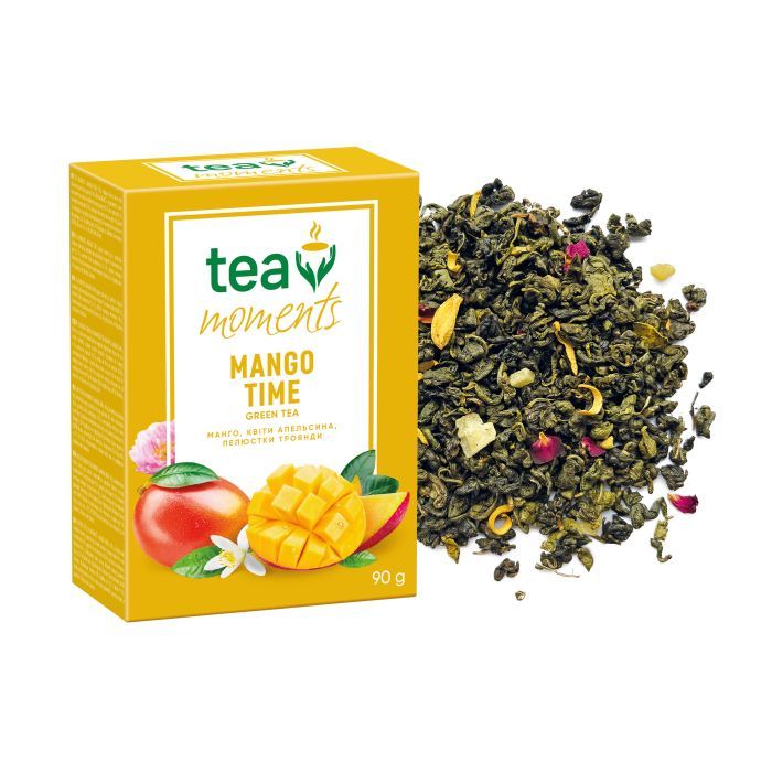 Чай Tea Moments Mango Time зеленый 90 г (tm.01749) изображение 2