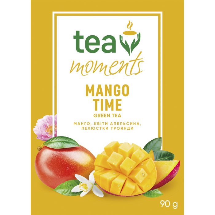 Чай Tea Moments Mango Time зеленый 90 г (tm.01749) изображение 5