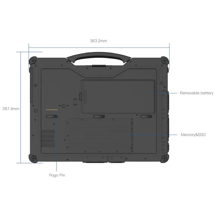Ноутбук Vinga Scout X14A (X14A-1255321024B) зображення 2