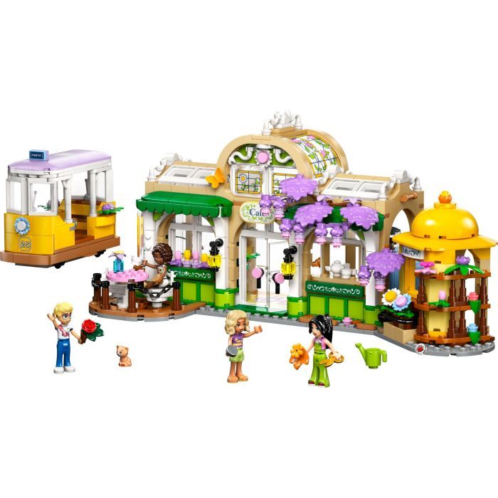 Конструктор LEGO Friends Кофейня с растениями и цветочный магазин и кофейня с растениями (42671) изображение 2