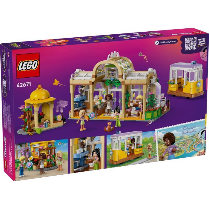 Конструктор LEGO Friends Кофейня с растениями и цветочный магазин и кофейня с растениями (42671) изображение 9